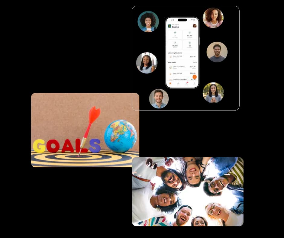 Susu app with savings circles and community